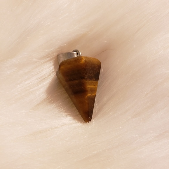 Gorgeous Healing Tiger's Eye Crystal Stone necklace! 😍 - Picture 3 of 7